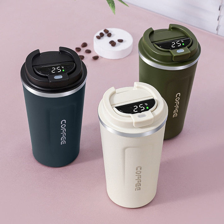 BowLift | LED Temperature Display Smart Thermos Coffee Mug