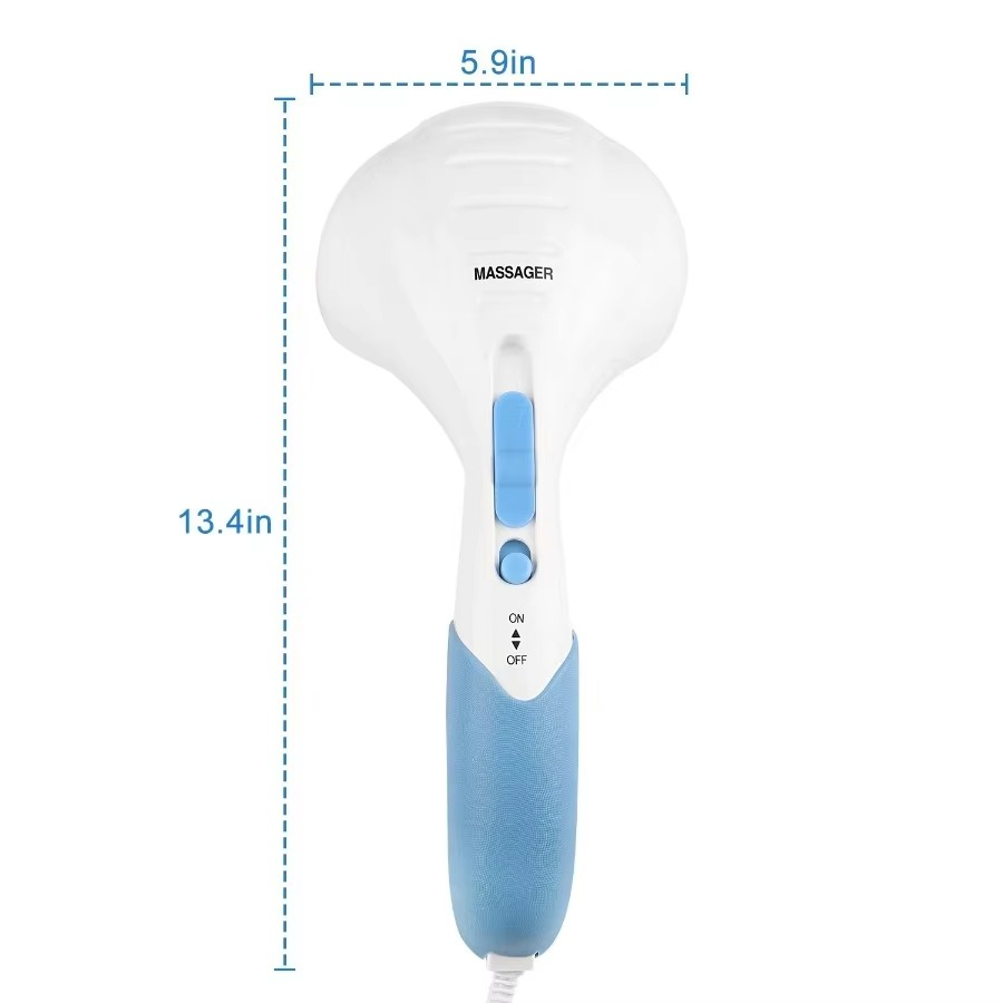 BowLift | Handheld Electric Percussion Massager with Dual Vibration for Full Body Relief