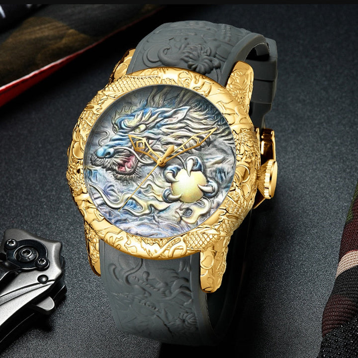 BowLift | Ancient Dragon Heart Design Quartz Watch