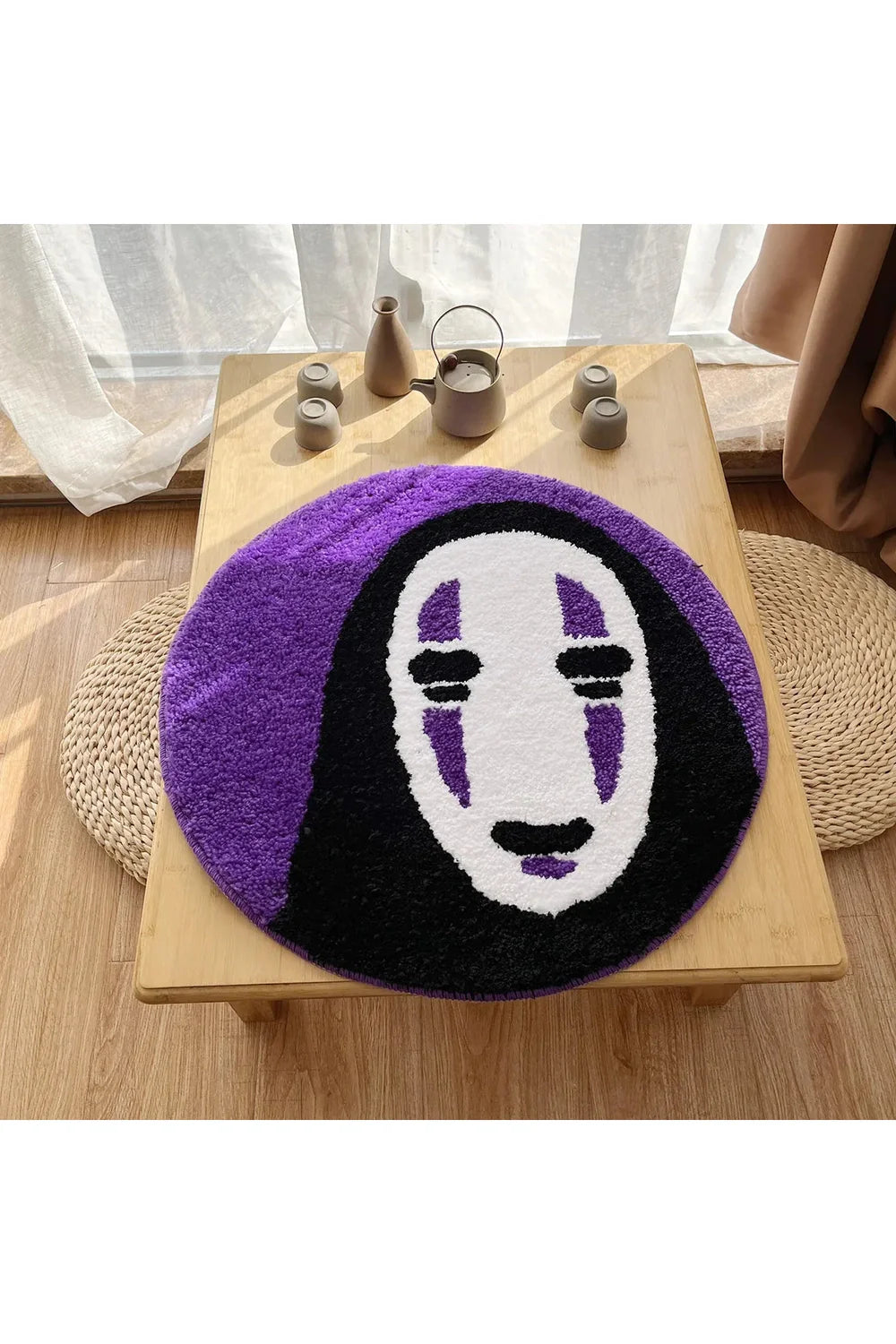 Face Soft Round Rug | Bowlift
