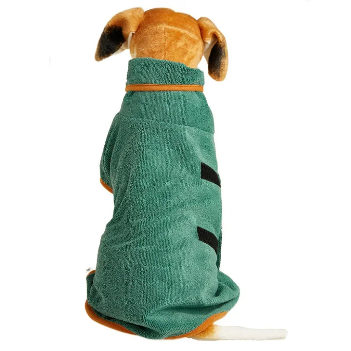 Pet bathrobe, highly absorbent and quick-drying Bowlift