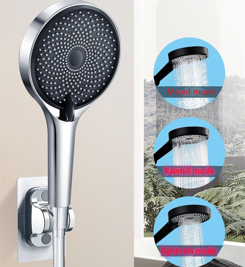 BowLift | Galaxy Adjustable Large Shower Head