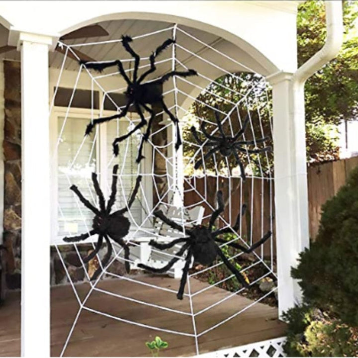 BowLift | Big Black Spider Halloween Party Decoration