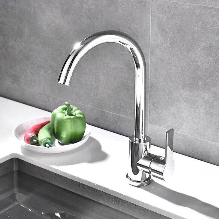 ShineFlow – Stylish Kitchen Faucet with Easy Control Bowlift