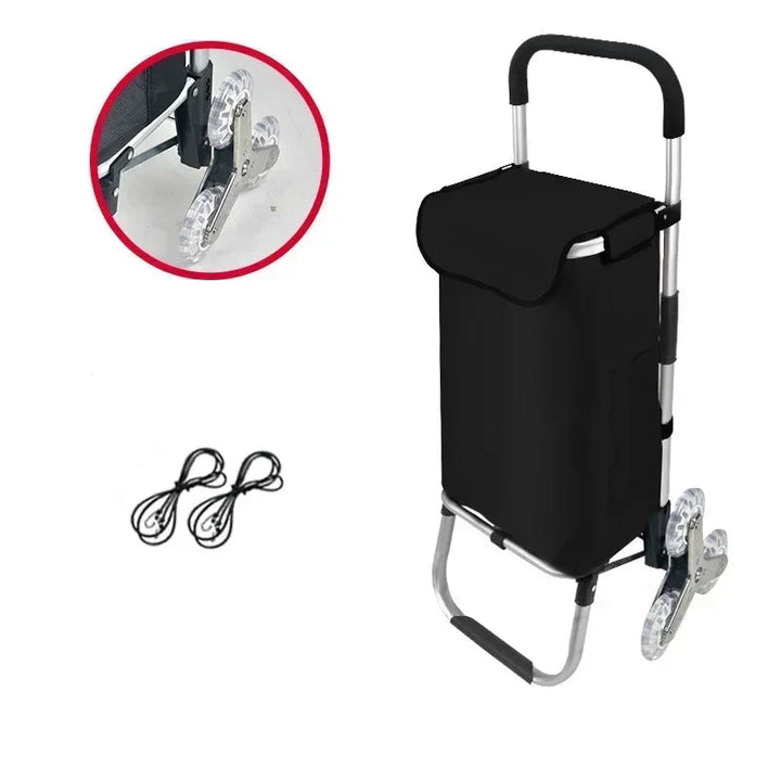 BowLift | Large Capacity & Waterproof Folding Shopping Cart – Movaro