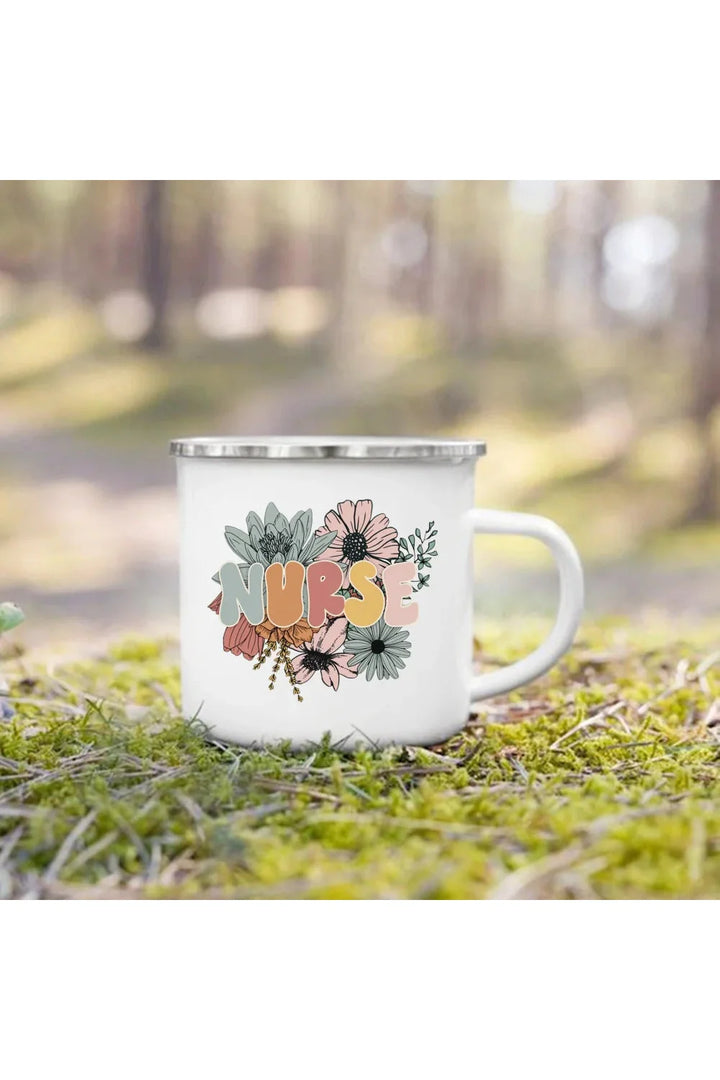 Life Enamel Coffee Mug | Bowlift