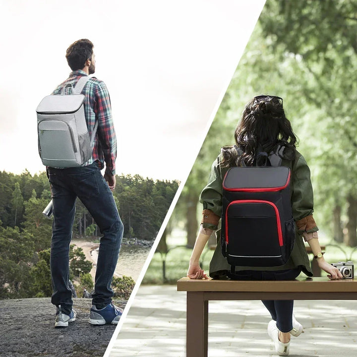 BowLift | FrostoPak Cooler Backpack 30L | Leakproof & Insulated | For Camping, Hiking & Picnics | Oxford Fabric