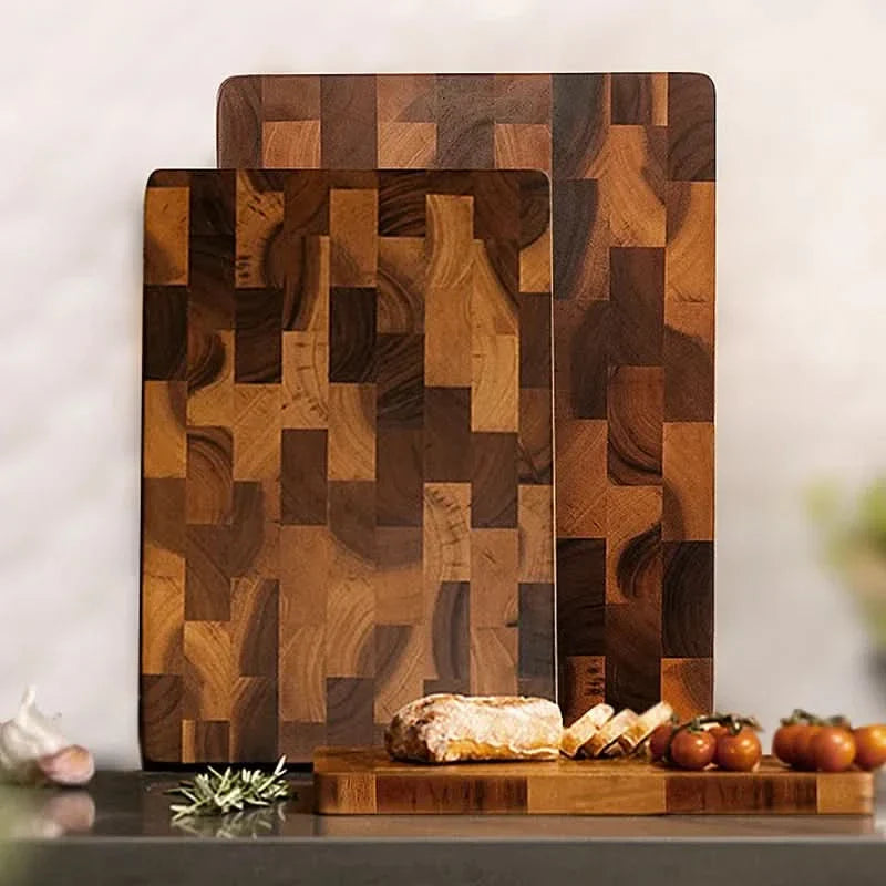 BowLift | TimberFlow – Premium Double-Sided Wooden Cutting Board