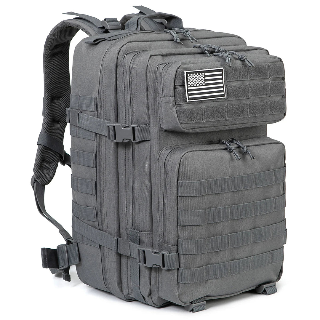 BowLift | TACTICO45 45 L Outdoor Rucksack | Molle-System | 3-Day Capacity | Robust & Multifunctional – Black/Khaki/Olive