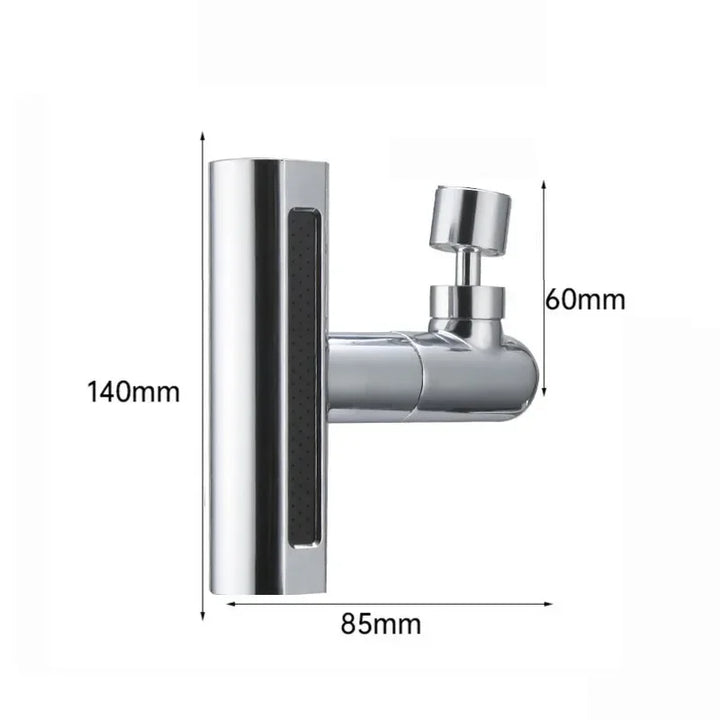 BowLift | RainFlow kitchen faucet - Chrome sink faucet with 4 water settings