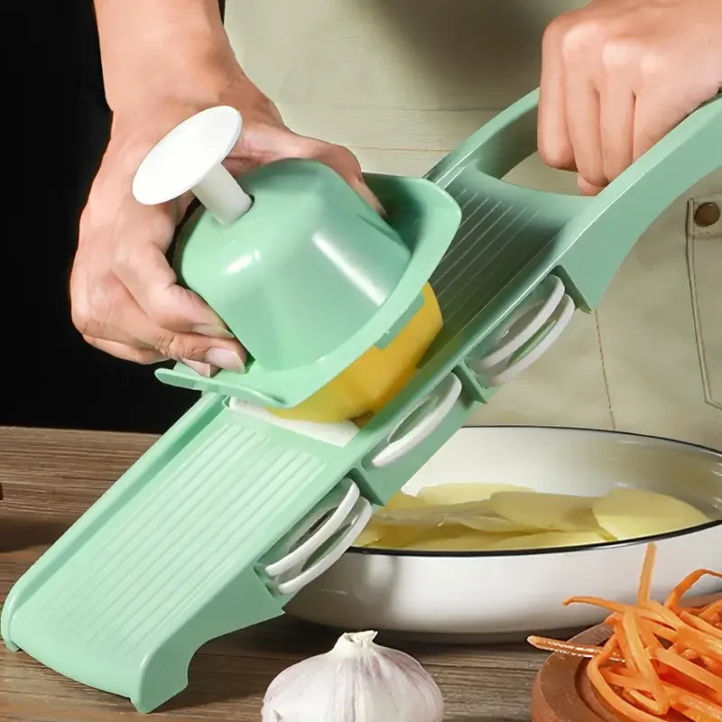 SlicePro – Multifunctional vegetable & fruit slicer with handle | Bowlift