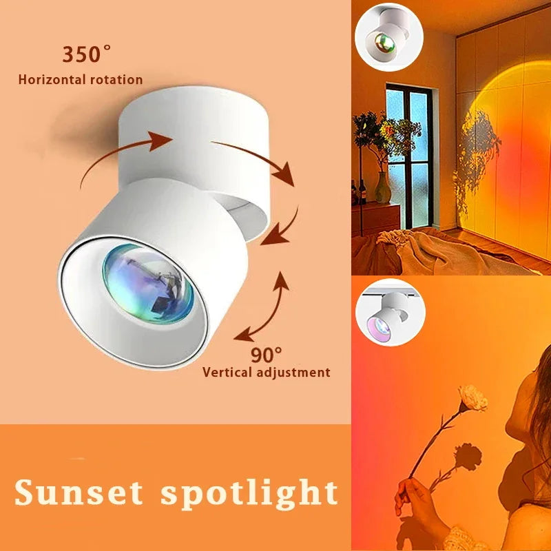 BowLift | LED Sunset Atmosphere Wall Spotlight