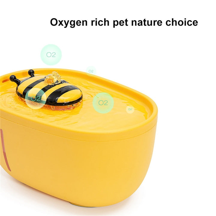BowLift | Honey Flow Pet Automatic Water Fountain