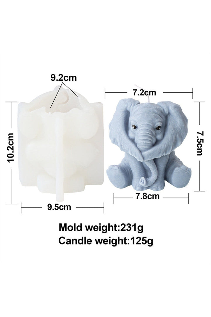 Elephant Candle Shape Design | Bowlift