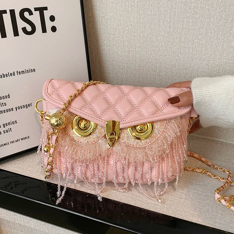 BowLift | Night Owl Glitter Shoulder Bag