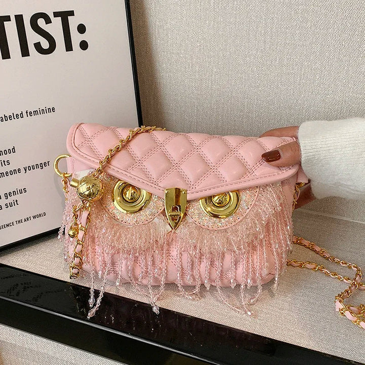 BowLift | Night Owl Glitter Shoulder Bag