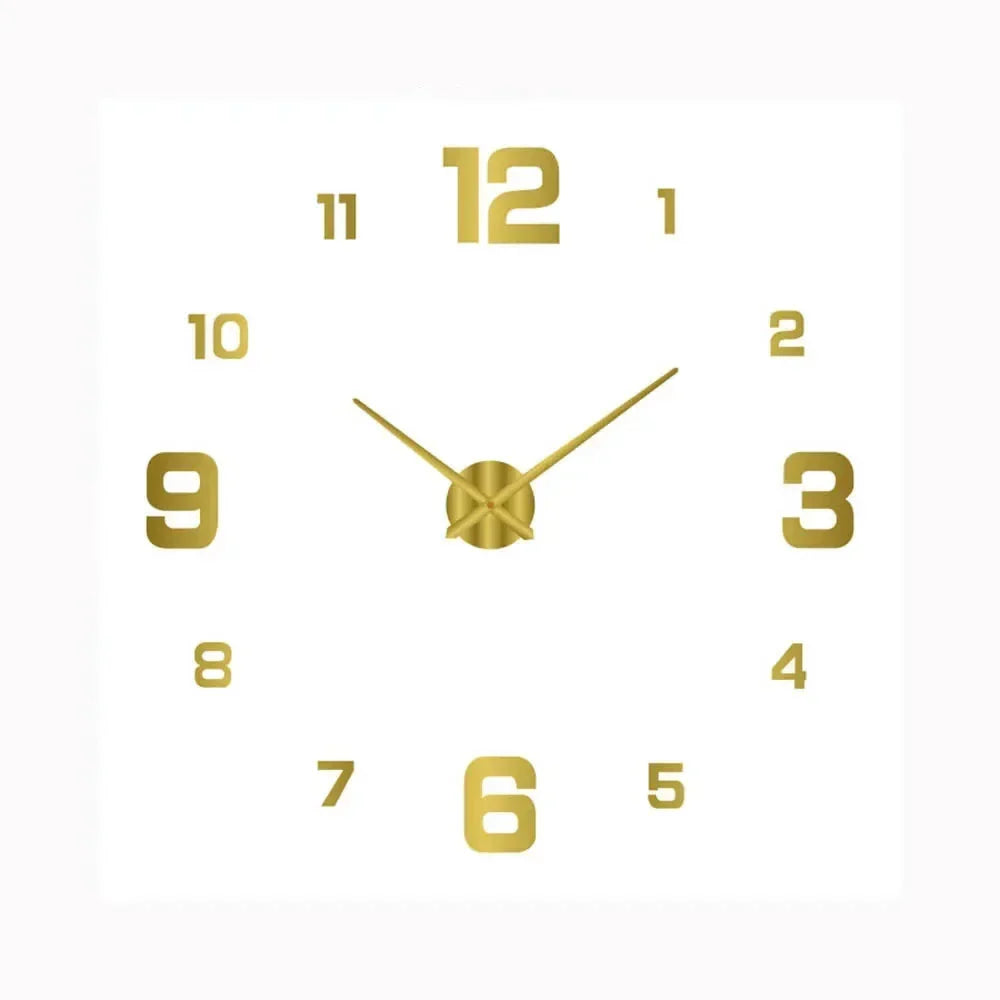 SilentTime - Digital Wall Clock in Classic Style - 8 Inch Bowlift