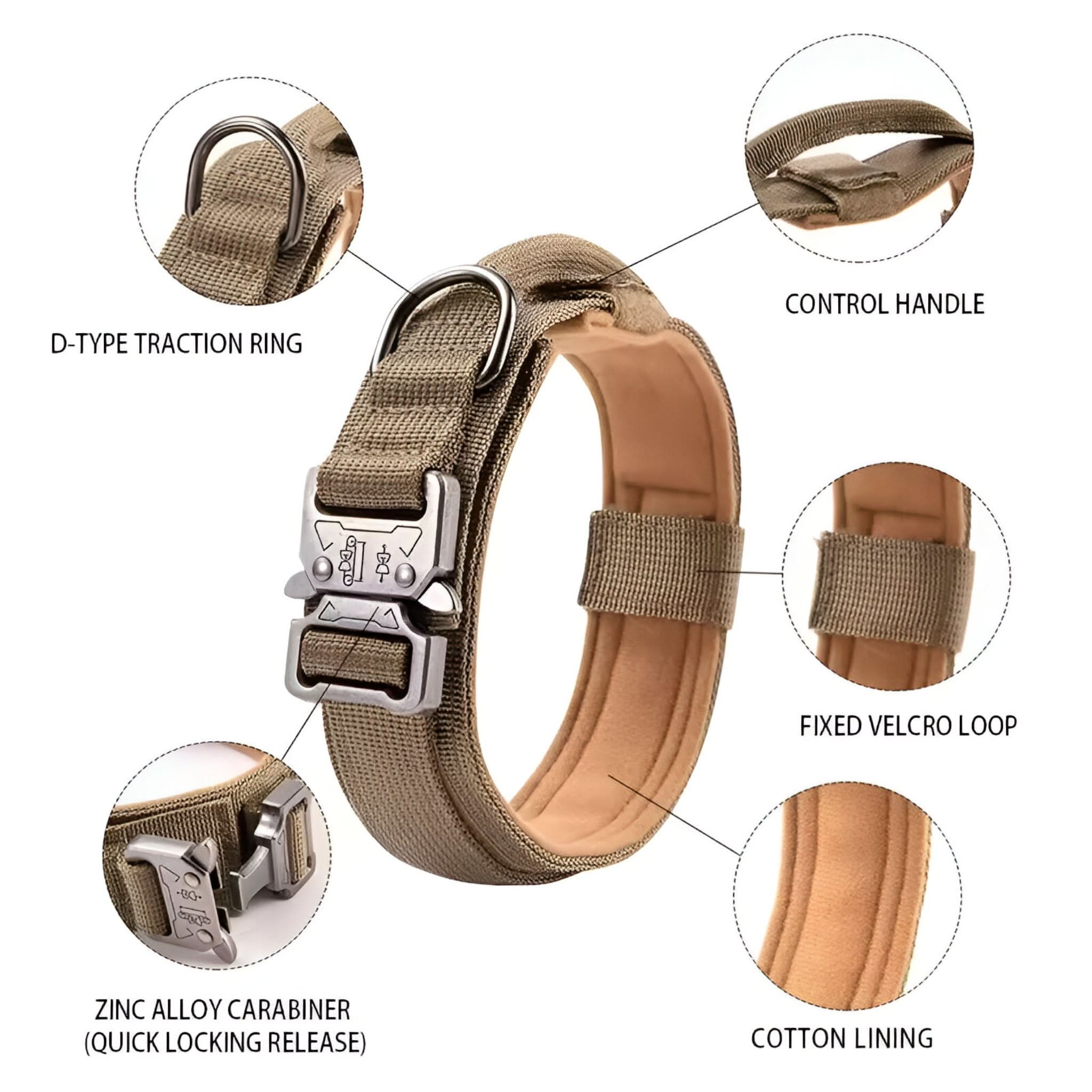 BowLift | OutdoorHeld Dog Collar – For active dogs with endurance