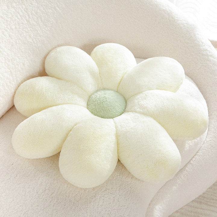 Fluffy Daisy Cushion - Pastel | Bowlift