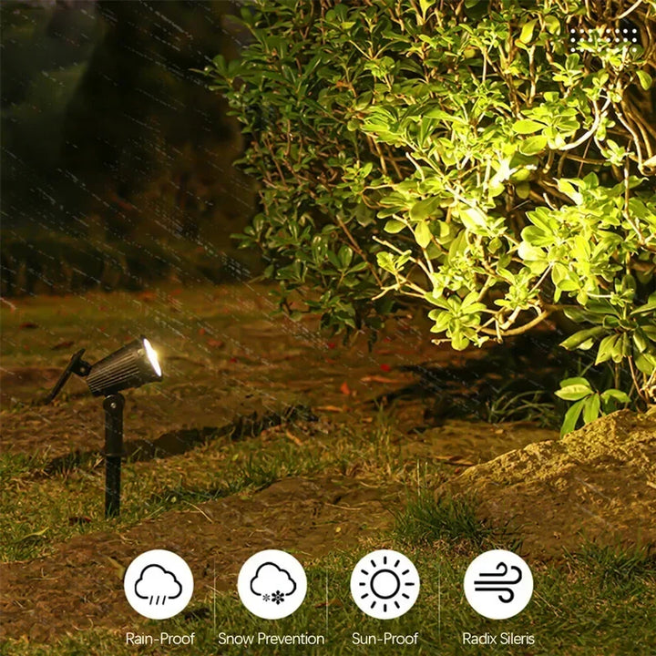 Solar LED Garden Spotlight Outdoor | Bowlift