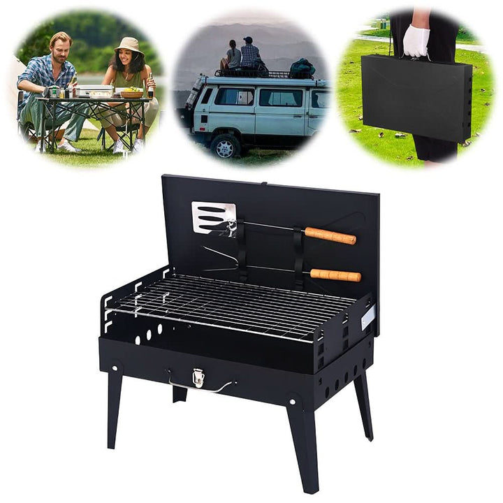 BowLift | Folding Steel Grill for Mobile BBQ & Spontaneous Grilling Fun