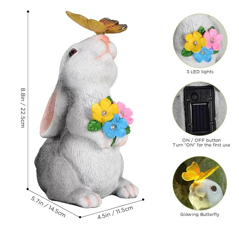 BowLift | Butterfly and Flower Bunny Garden Light