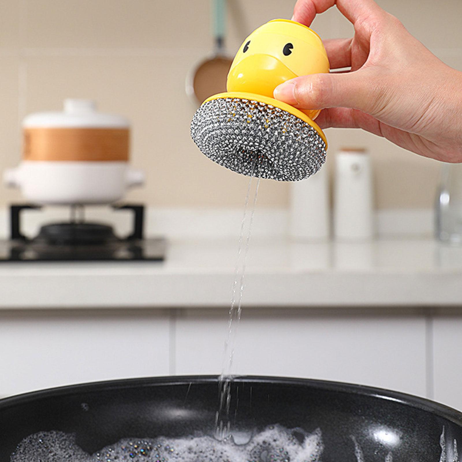 BowLift | Duck Shape Dishwashing Scrubber