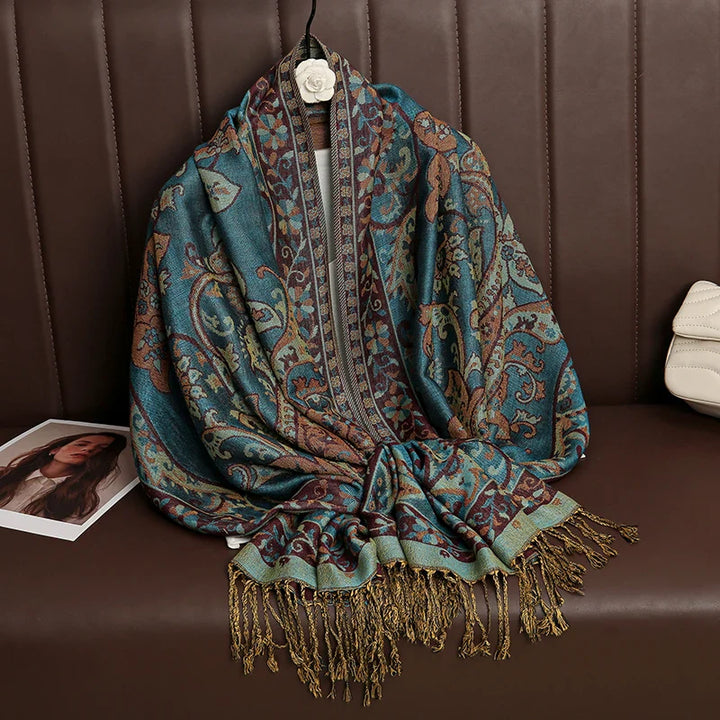 BowLift | Élégancea | Women's Scarf | Cashmere Feel | 70 × 190 cm | Luxury Print & Warm