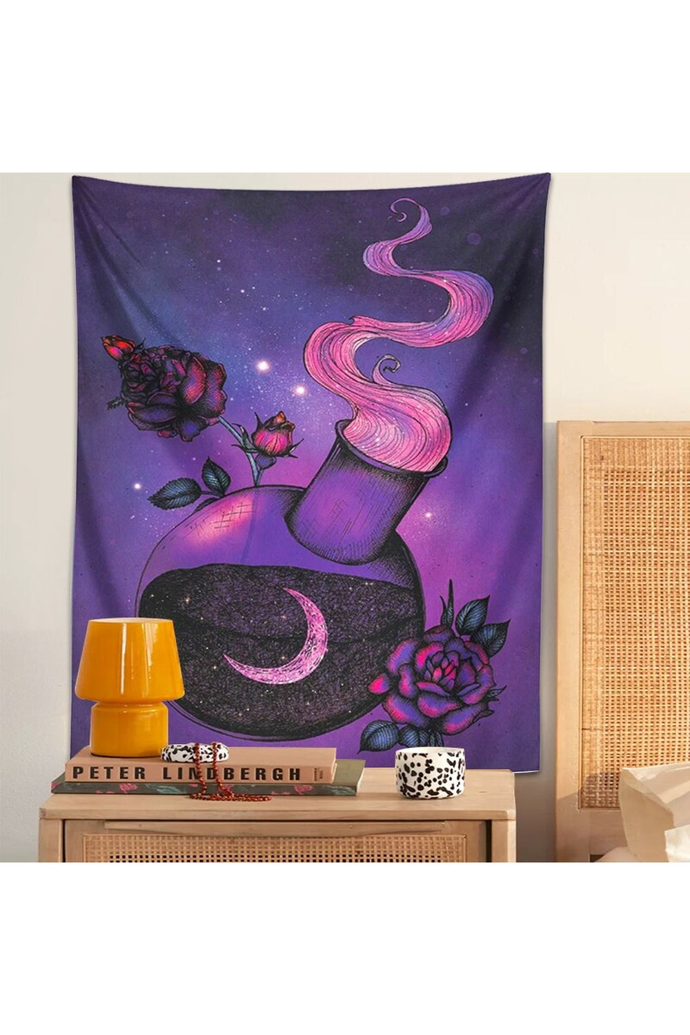 Trippy Rose Magic Wand carpet | Bowlift