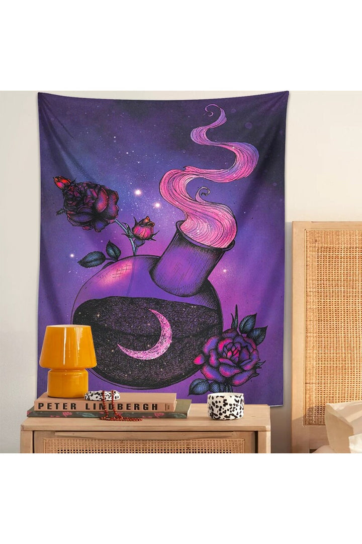 Trippy Rose Magic Wand carpet | Bowlift