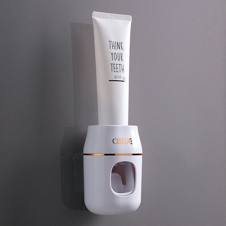 BowLift | Wall-Hanging Mouthwash Cup Toothbrush Holder