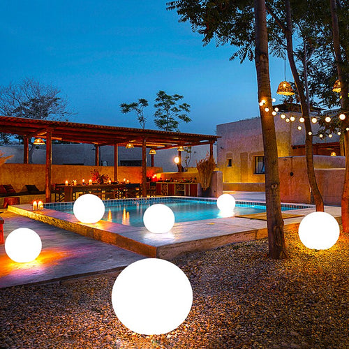 BowLift | Shiny Moon Solar LED Waterproof Garden Ball Light