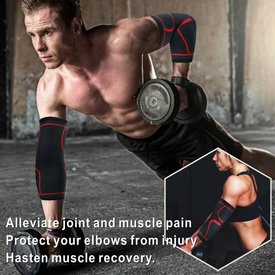 BowLift | Adjustable Elastic Elbow Support Sleeve for Sports and Fitness