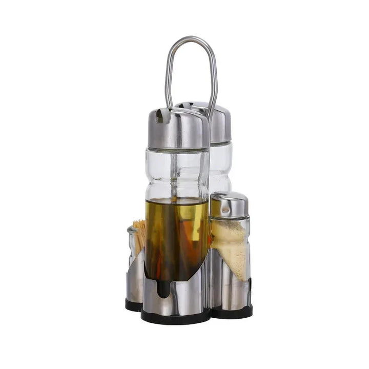 BowLift | Classic set of glass spice containers for dining table