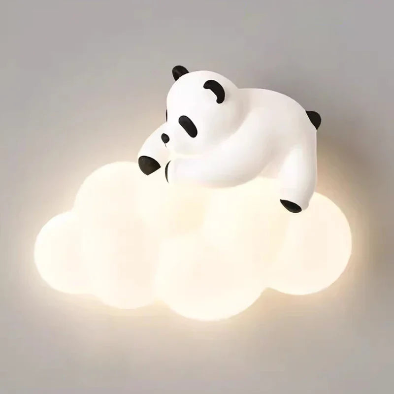 PandaGlow Lamp - Cute LED Wall Light for Children Bowlift