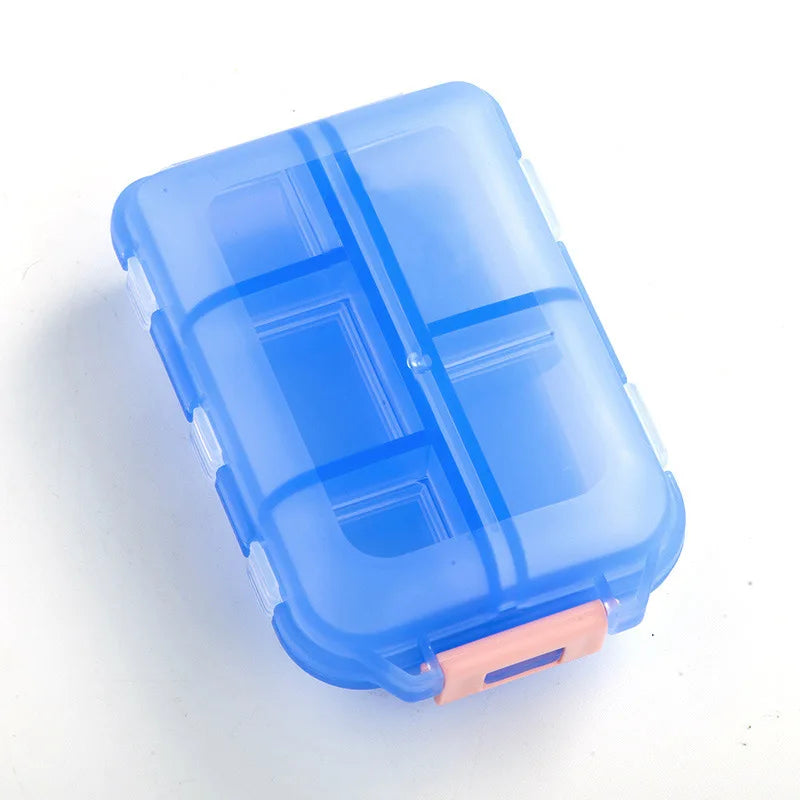 BowLift | MediPocket Travel Pill Case | Moisture-Proof & Compact | 4–12 Compartments | For Vitamins & Medications on the Go