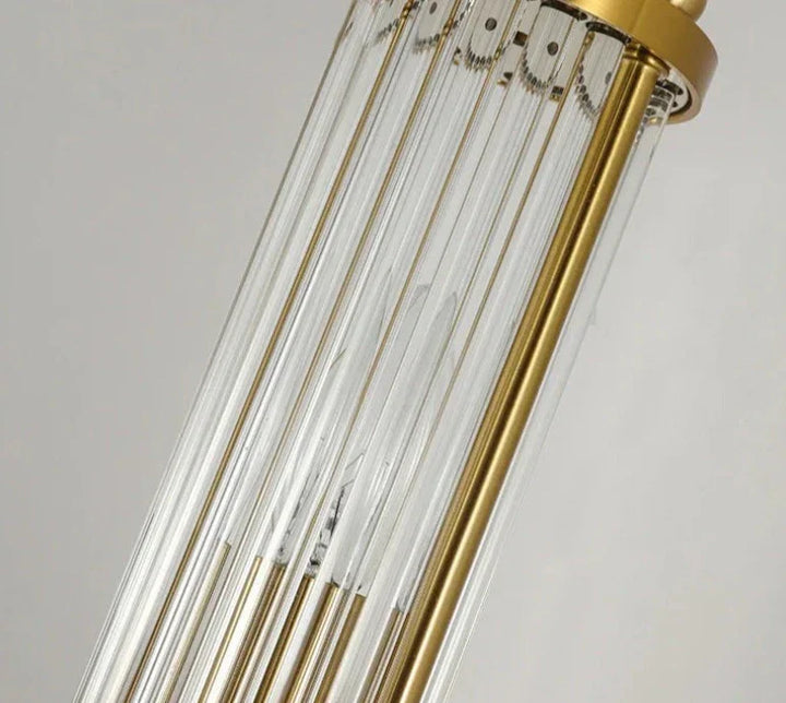BowLift | BrilluxGlow – Stylish Crystal and Brass Wall Light