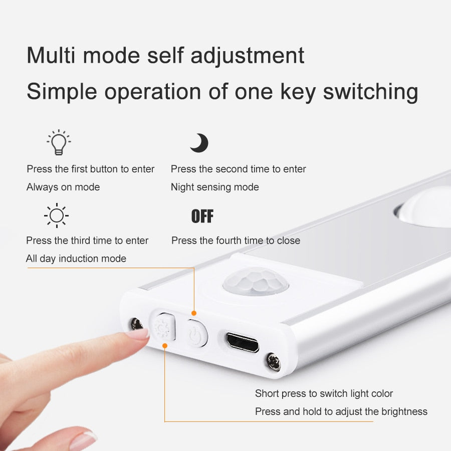 Motion Sensor Cabinet Night Light | Bowlift