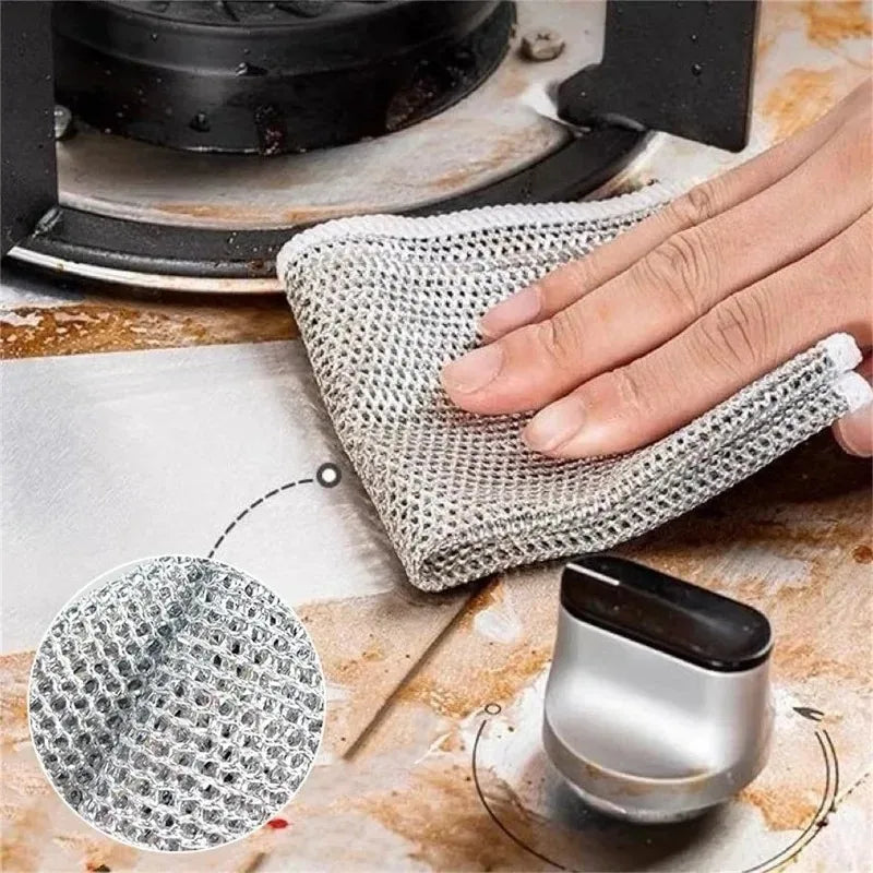 BowLift | Silver Wire Double-Sided Ultra-Absorbent Design Cleaning Cloth