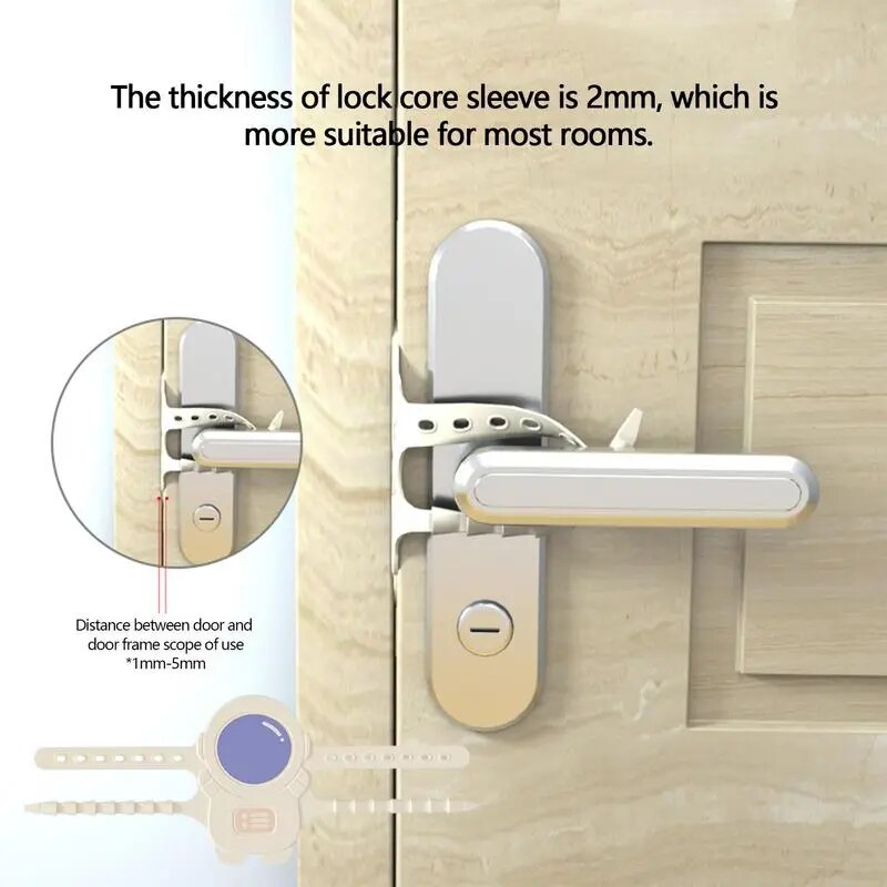 Silent Shield Noise Reduction Door Lock Cover | Bowlift