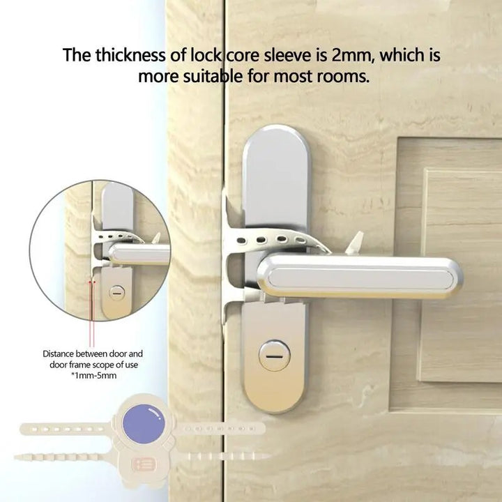 Silent Shield Noise Reduction Door Lock Cover | Bowlift