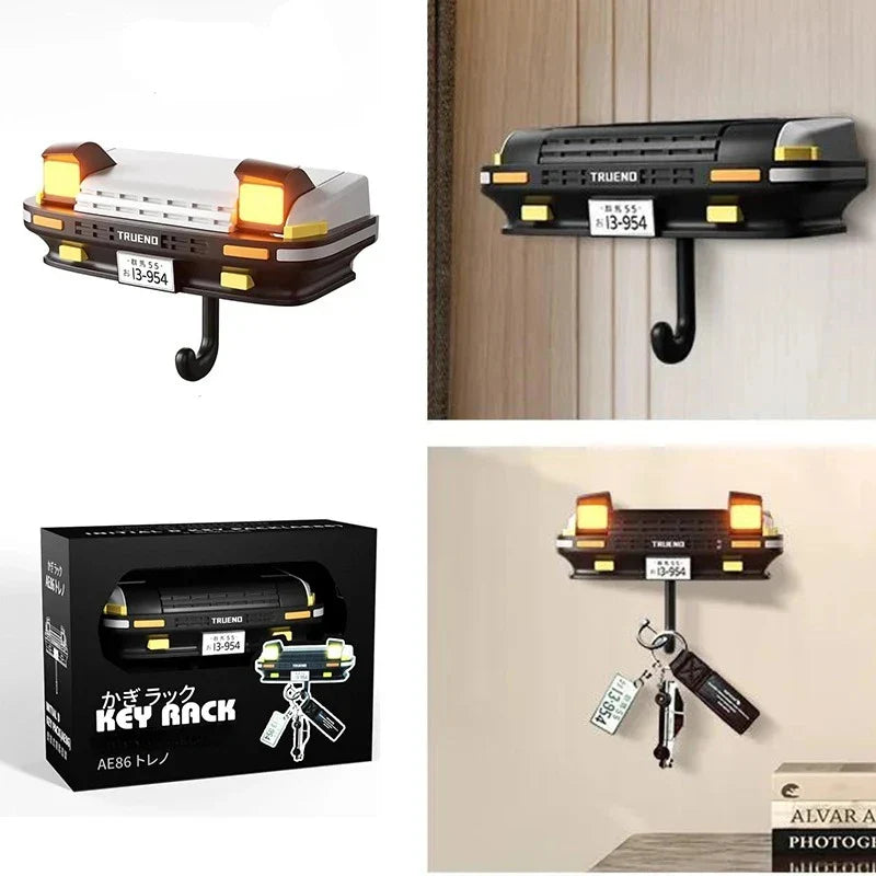 BowLift | KeyBeam Key holder car design | Wall hooks in headlight look | Gift idea for car enthusiasts & men