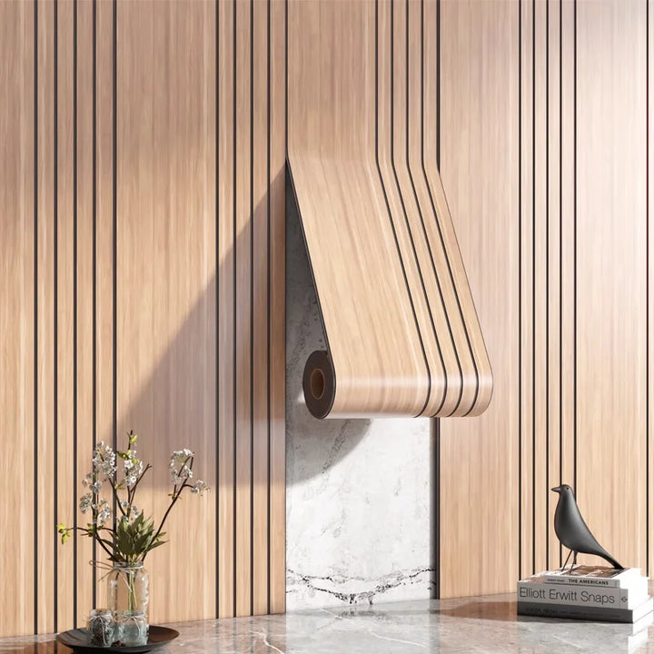 BowLift | Self-Adhesive 3D Wood Pattern Wall Panels