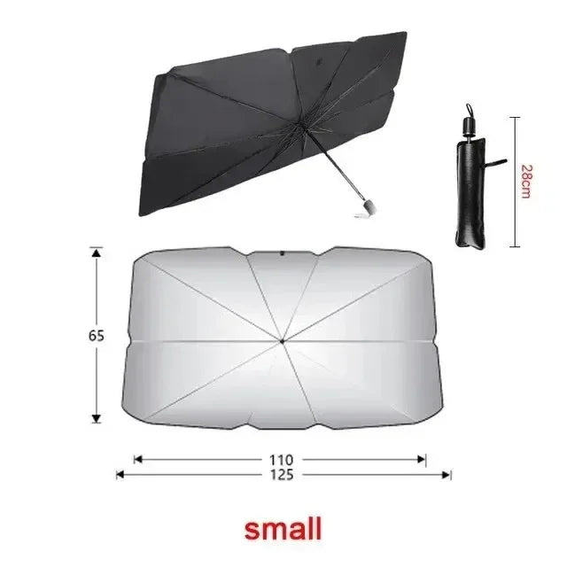 BowLift | Auto Sunshade SunFold | UV Protection & Heat Protection | Compact & Foldable | For SUV & Hatchback