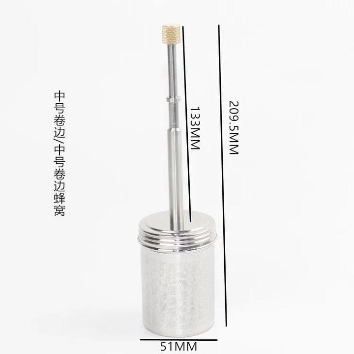 BowLift | Stainless Steel Reusable Press Tea Infuser