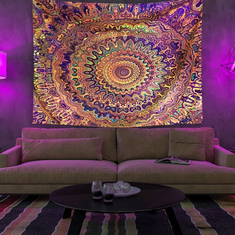 BowLift | Colorful Glowing Luminous Tapestry