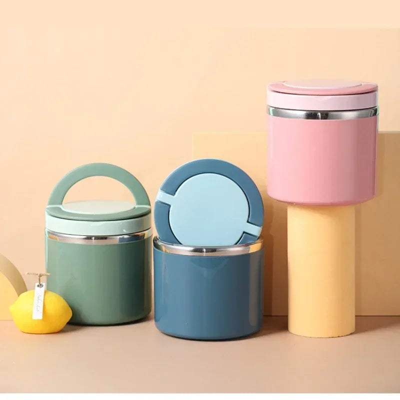 BowLift | Thermo Lunchbox | Stainless Steel Insulated Container | 630 ml / 1000 ml | With Handle & Leak Proof