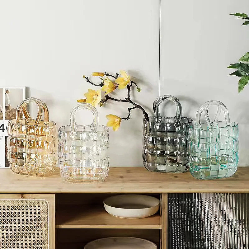 Glass Bag Vase | Bowlift