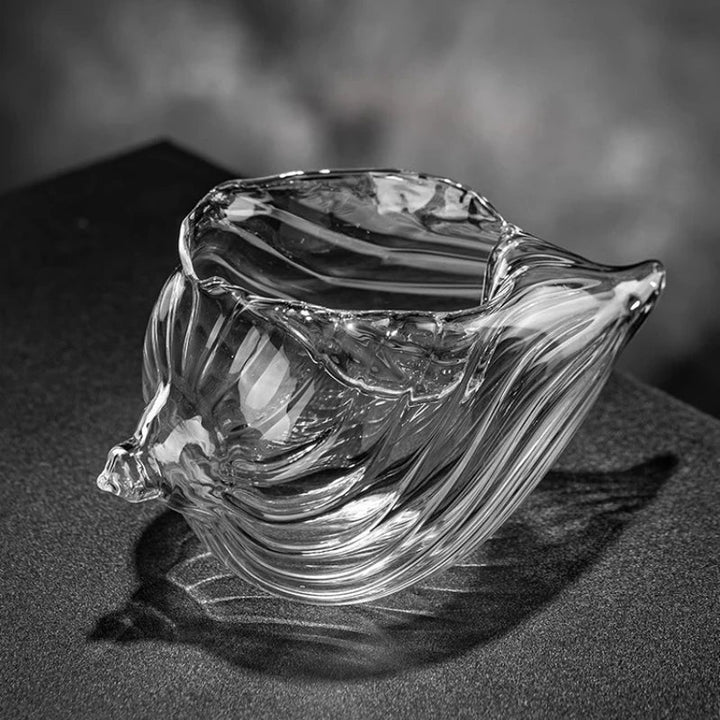 Conch Shell Glass 2-Piece Set Bowlift