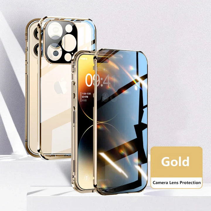BowLift | Invisible Shield Full Cover Anti-Peep Privacy  Magnetic Phone Case